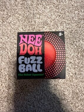 Nee Doh Fuzz Ball - Orange